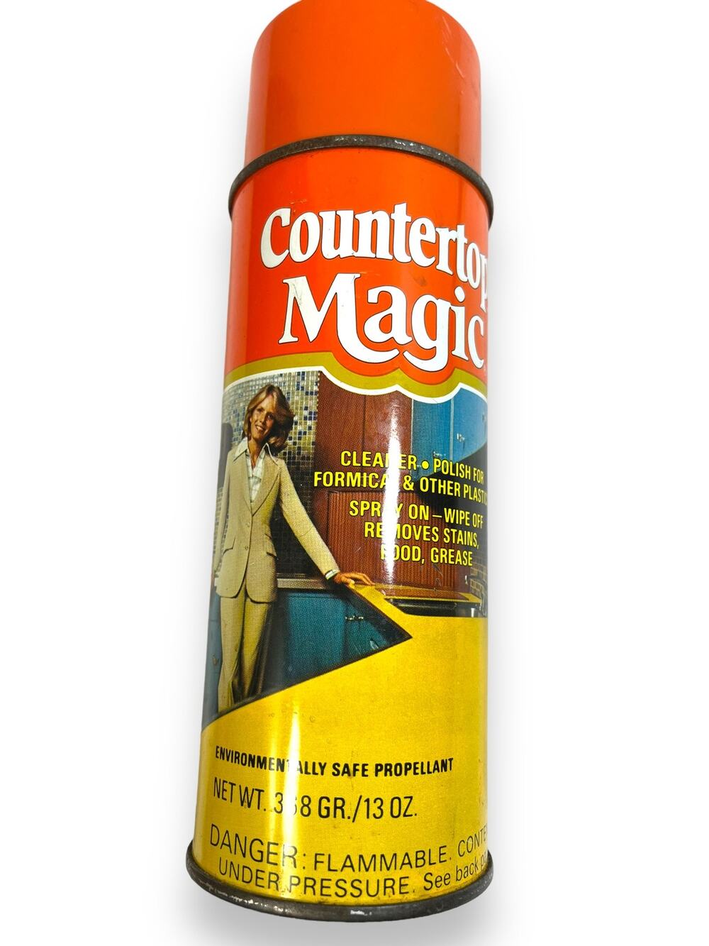 Countertop Magic 13 oz Cleaner Polish Formica Laminate Spray Vintage